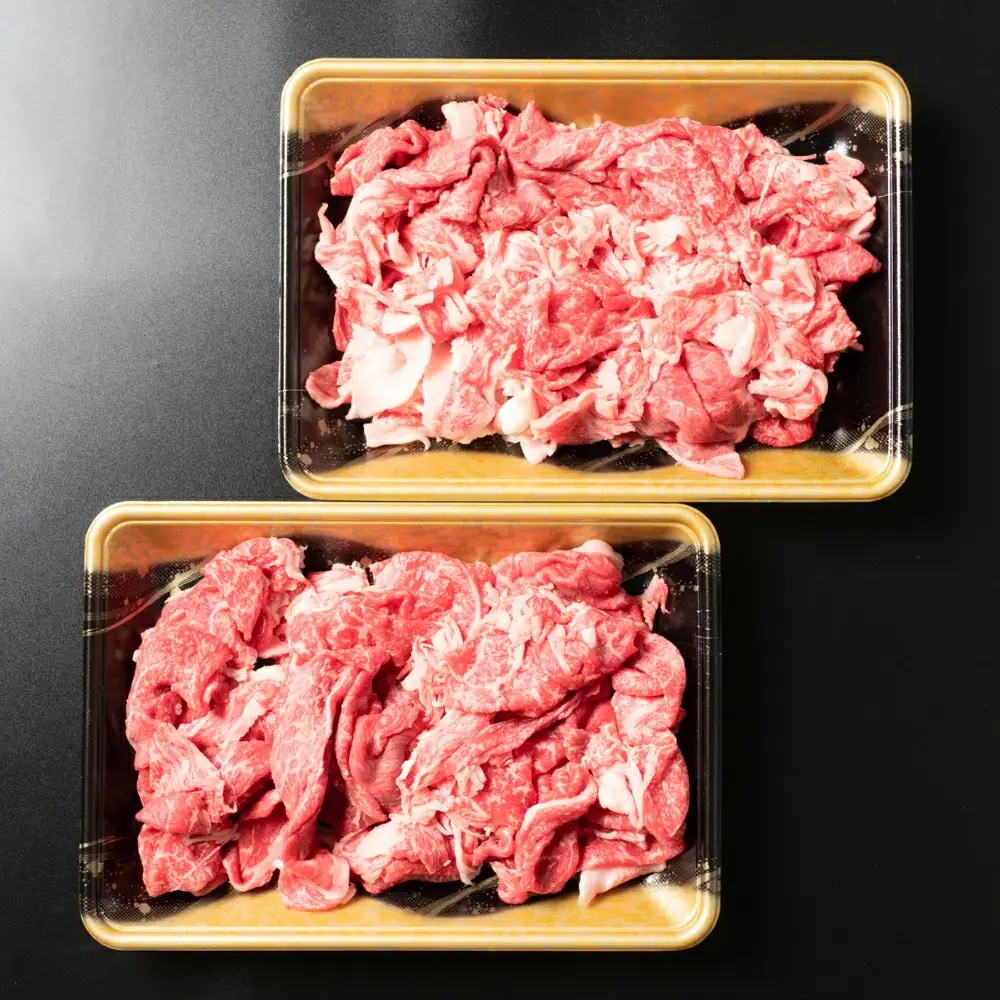 山形牛 牛肉 切り落としセット A4等級以上 計1000g ja-gnkrx1000