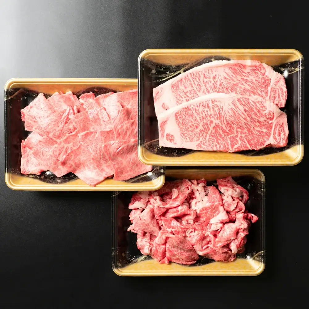 山形牛 牛肉 プレミアムセット A4等級以上 計1400g ja-gnplx1400