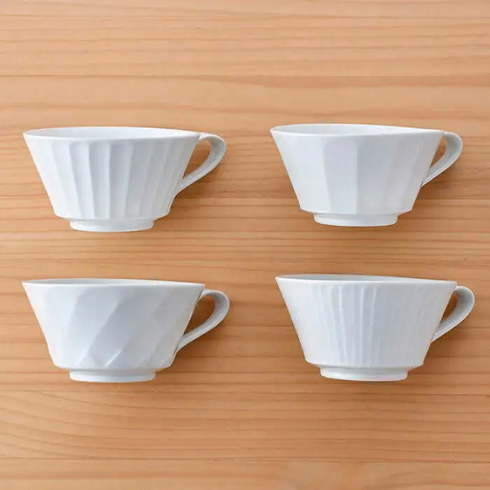 【波佐見焼】 スープマグ 4点セット マグカップ スープカップ 食器 皿 【一真窯】 [BB29] 波佐見焼 食器