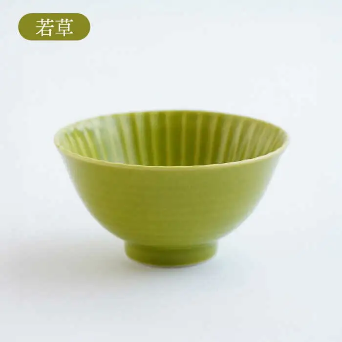 【波佐見焼】しのぎ 茶碗 (小) 5個セット 【一龍陶苑】 [CC06] 波佐見焼