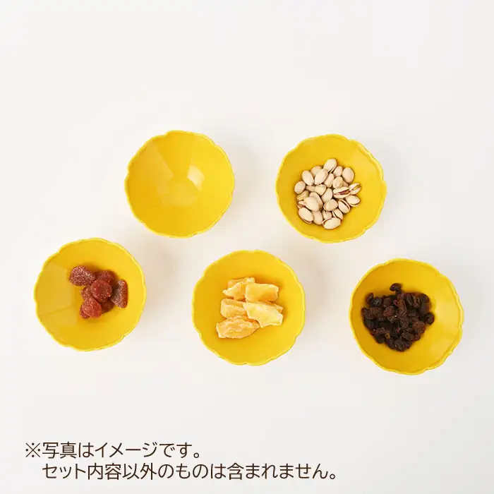 【波佐見焼】ききょう型 小鉢 5枚セット 食器 皿 【福田陶器店】 [PA194]  波佐見焼
