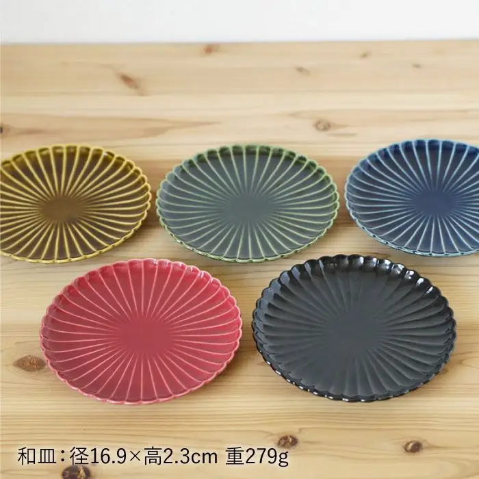 【波佐見焼】花しのぎ 和皿 小皿 5色セット 食器 皿 【団陶器】 [PB47] 波佐見焼