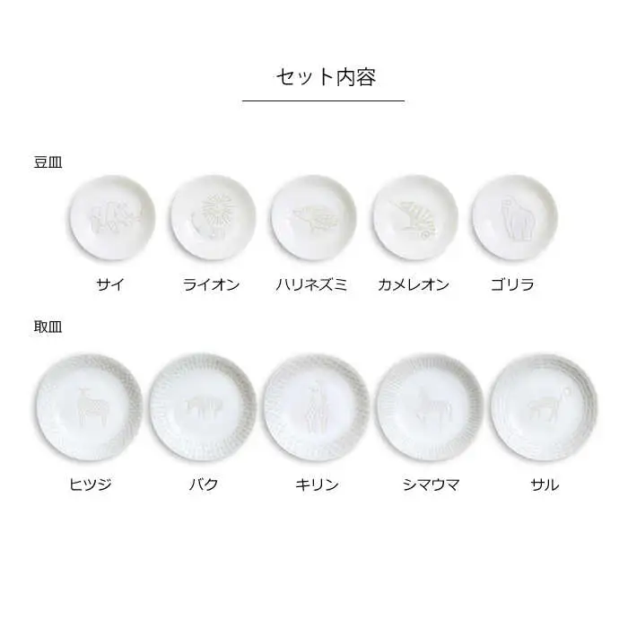 【波佐見焼】ZUPA white 豆皿 取皿 各5枚 計10枚セット 食器 皿 【natural69】 [QA70] 波佐見焼