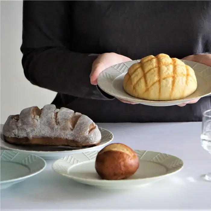 【波佐見焼】YABANE シリーズ 20cm リム プレート 4枚セット 食器 皿 【永峰製磁】【eiho】 [RA50] 波佐見焼