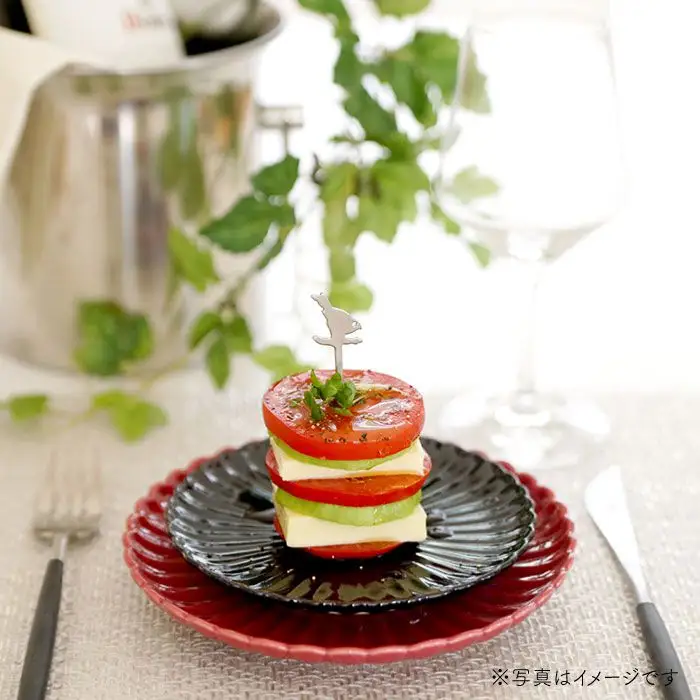 【波佐見焼】花しのぎ トリオ和皿 プレート (鶯茶・紅・墨) 食器 皿 【団陶器】 [PB15] 波佐見焼