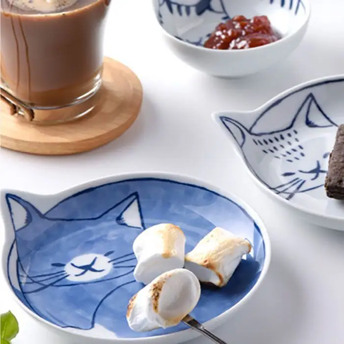 【波佐見焼】necoシリーズ 小皿・小鉢 neco ファミリー16点セット 食器 皿 【石丸陶芸】 [LB21]  波佐見焼