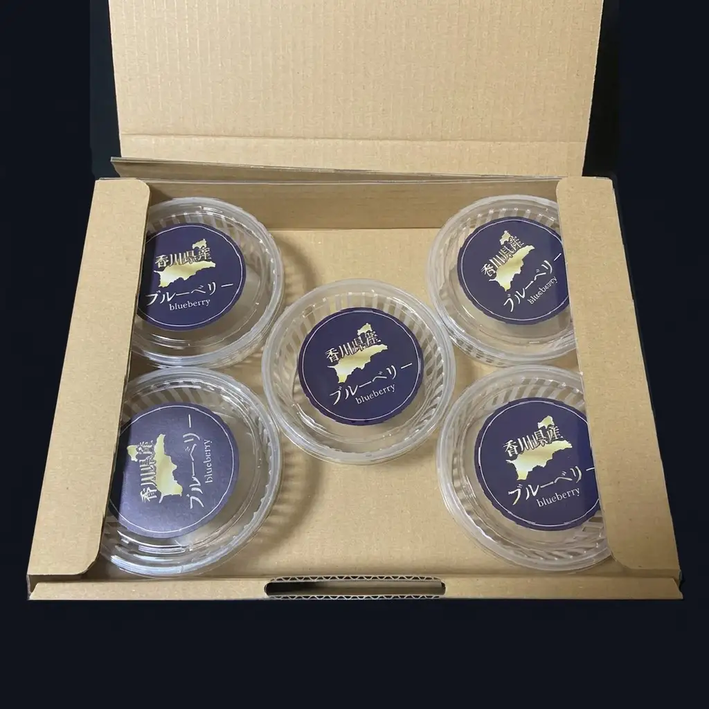 ブルーベリー Lucaho Farm 香川県産 ブルーベリー【100g×5p】【冷蔵】 【46312110】