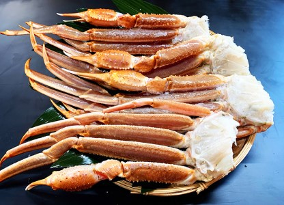 【ご家庭用】カット筋入　生ずわいがに　約1kg【uot602】