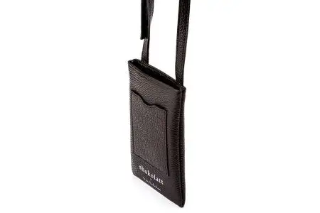 豊岡財布　トラベルモバイルポーチS（ブラック）