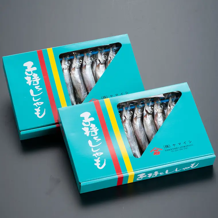 ししゃも 子持ち カラフトシシャモ 特大 40尾（20尾×2箱） 子持ちシシャモ カラフトししゃも 大洗_AV001