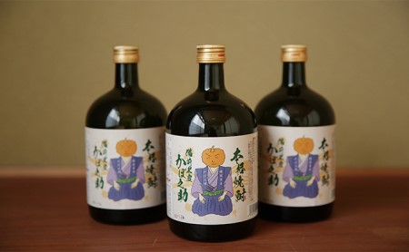 焼酎 備前黒皮かぼ之助 720ml 3本セット