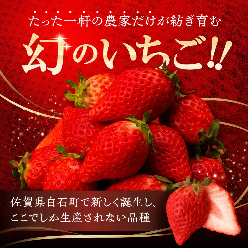 【先行予約 2027年1月～発送】いちご 『咲姫』2パック（計450g以上）いちご ICB001