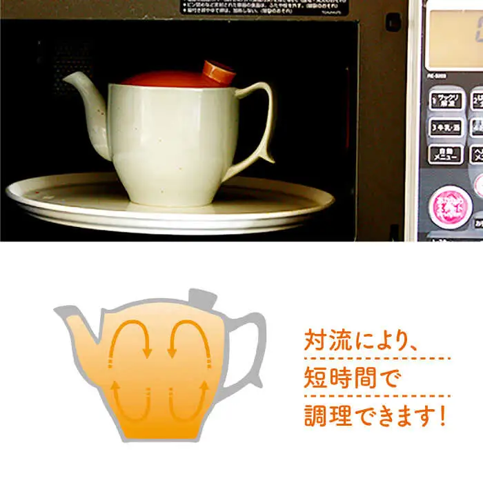 【波佐見焼】レンジでカンタン出汁ポット（クリーン機能付き）薄紅色 食器 皿 【西日本陶器】 [AC73] 波佐見焼