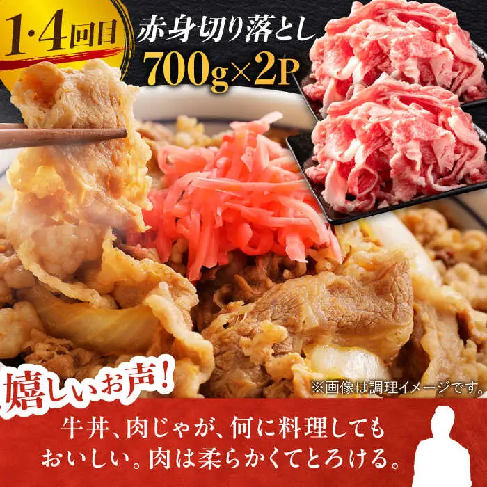 【全6回定期便】A4 A5 佐賀牛 あっさり 赤身 総計6kg [FAY020]
