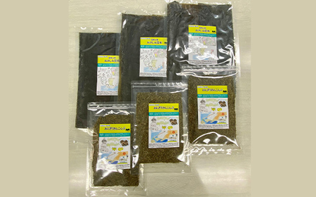 昆布2種セット（昆布じめ用＆黒とろろ昆布）海の学校イラスト作品パッケージ 海藻 のり 刺身 こんぶ  FAD-0422