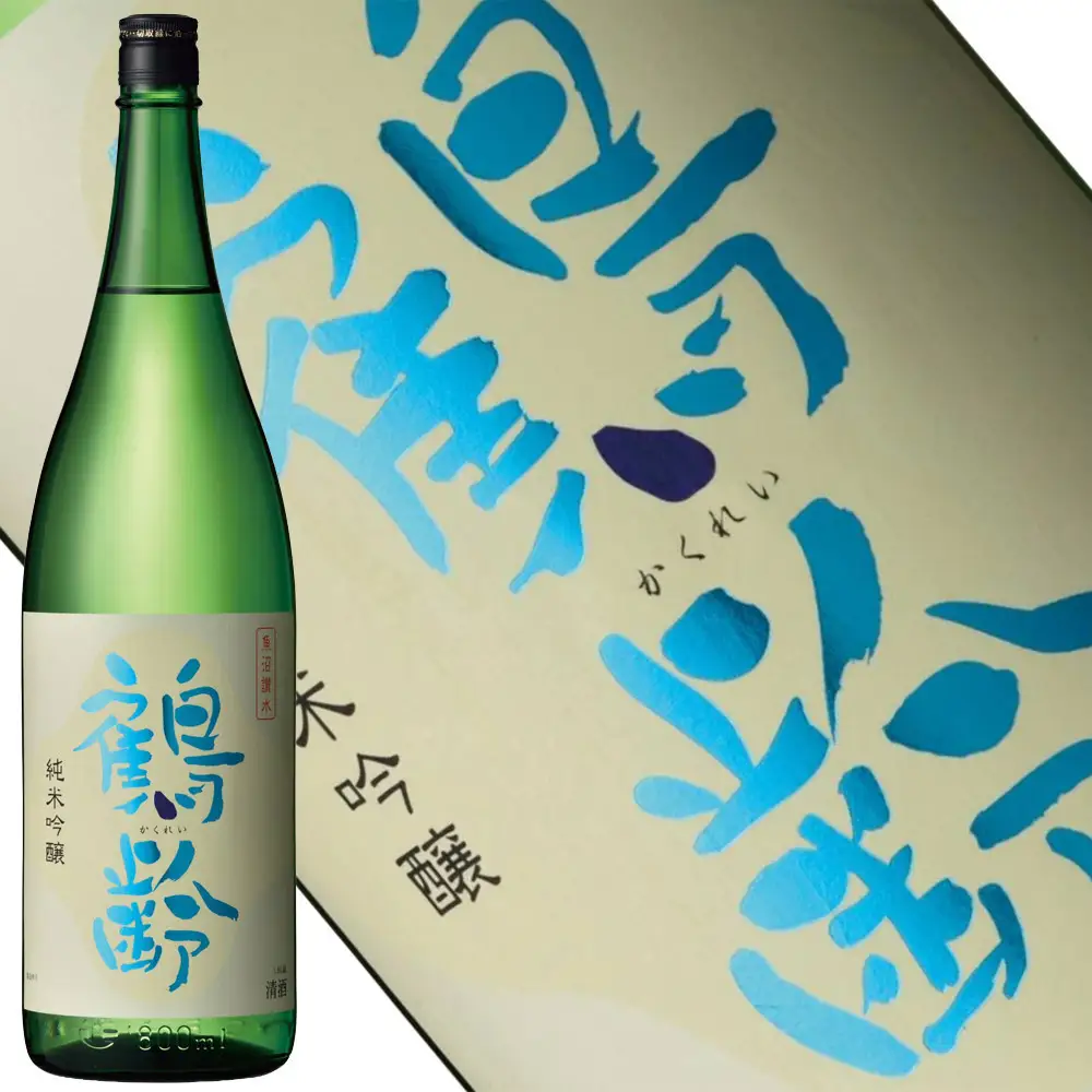 日本酒 青木酒造 鶴齢 純米吟醸 1800ml｜鶴齢