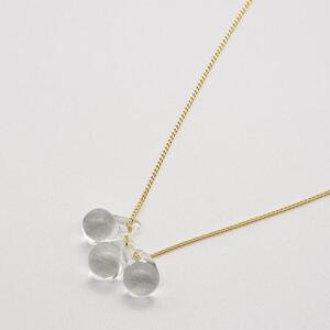 HARIO ネックレス「ティアーズ」シリーズ［HAW-T-001］ | アクセサリー ガラス ハンドメイド HARIO ハリオ _BD16