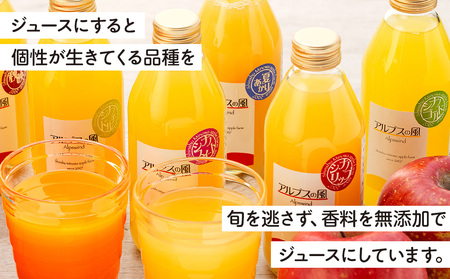 果汁100％ジュースで味わう 信州のりんご 甘系 小瓶 6本 セット 250ml 6本 セット 詰め合わせ りんごジュース 林檎ジュース ミックスジュース 信州りんご 信州りんごジュース りんご100 100％ジュース 果汁飲料 飲料 飲み物 長野 長野県 箕輪町
