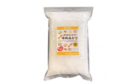愛知県産 パン用 小麦粉 ゆめあかり 2.5kg × 4袋 計 10kg 12回 国産 強力粉 ブランド 小麦 強力系小麦粉 ふわふわ もっちり 甘味 チャック付き パン ホームベーカリー ベーグル 食パン お取り寄せ 愛知県 碧南市 送料無料 H008-266