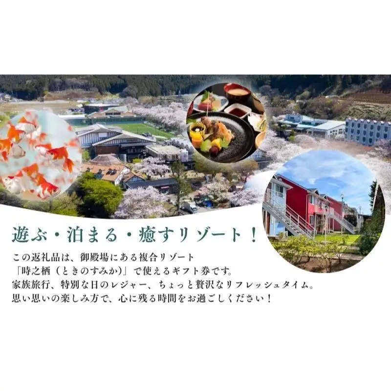 ギフト券 時之栖グループ 宿泊 温泉 レストラン ギフト券【15,000円分】