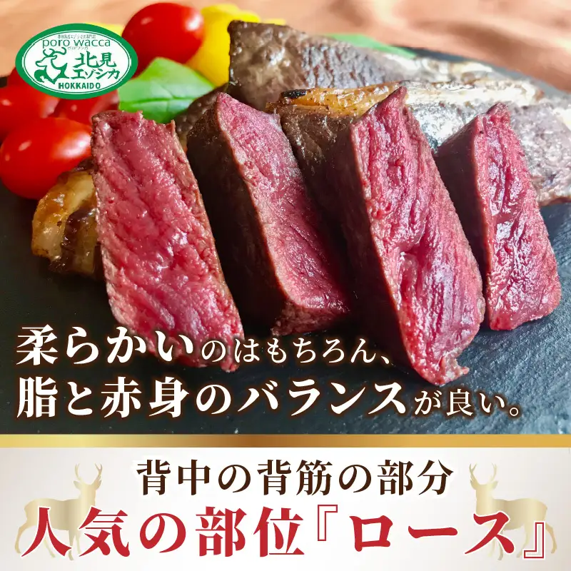 北見エゾシカ熟成 ドライエイジング 詰め合わせセット ( 計約1kg 肉類 肉 鹿肉 熟成肉 セット 詰め合わせ 1キロ )【025-0049】