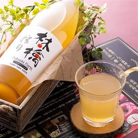 無添加5品種ブレンドりんごジュース　1L×6本_飲料・ドリンク りんごジュース 果汁飲料 林檎ジュース アップルジュース リンゴジュース_【1074184】