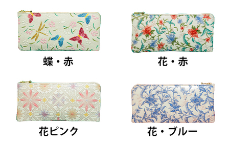 長財布姫路革細工L型ファスナー民芸品伝統技術長財布 ワニの型押し