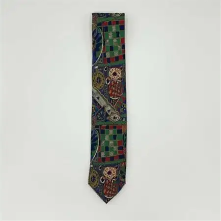 クラバットユキジ製　クラシック柄ネクタイ No.13_装飾品・工芸品 ネクタイ・ベルト 服飾小物 _【1142899】