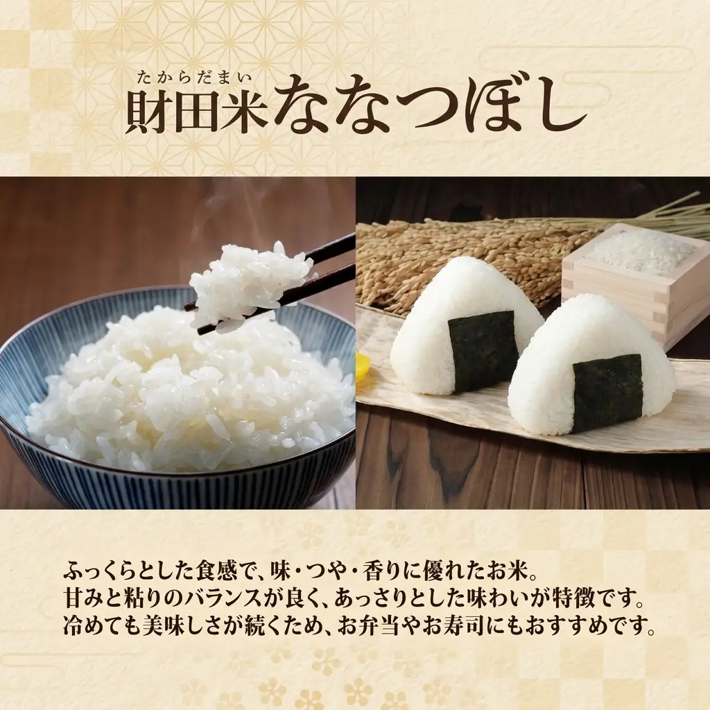 ななつぼし 財田米 北海道産 R7年産 ななつぼし【5kg】