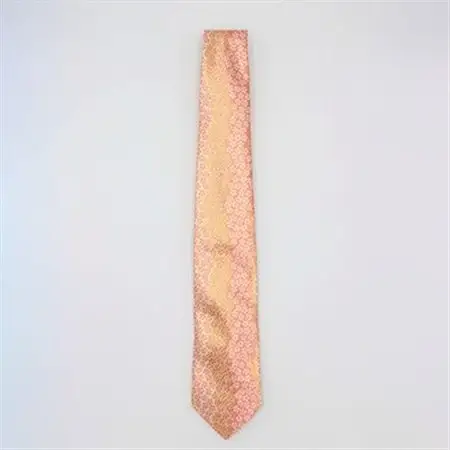 【数量限定】ひな人形の生地で職人が作ったネクタイ(サクラ柄)_装飾品・工芸品 ネクタイ・ベルト 服飾小物 _【1143767】