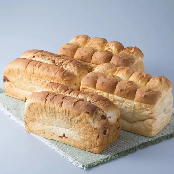 【H-454】宝牧場 「MILKCROWN」ミルク食パン バタートップ＆あん食パンセット ［高島屋選定品］