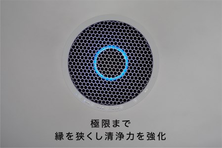 EE030D_cado カドー空気清浄機 LEAF320i クールグレー