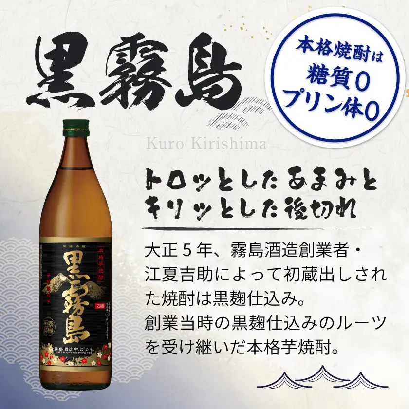 【霧島酒造】黒霧島(20度)900ml×3本 ≪みやこんじょ特急便≫〔11-0701_99〕_(都城市) 本格芋焼酎 黒霧島 20度 900ml×3本セット 霧島酒造 お湯割り 水割り ストレート オン・ザ・ロック いも焼酎 定番焼酎