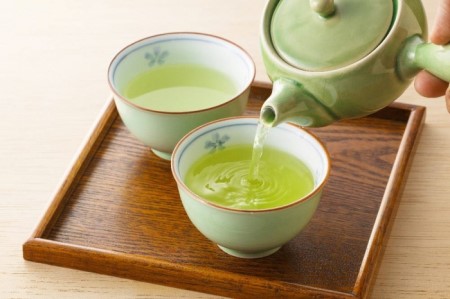 宇治・有機冠茶（かぶせちゃ）ティーバッグ 4ｇ×40個入×2缶　〈有機 オーガニック 無農薬 お茶 茶 煎茶 緑茶 かぶせ茶 ティーバッグ ティーパック 飲料 日本茶 加工食品 冠茶 茶缶〉 