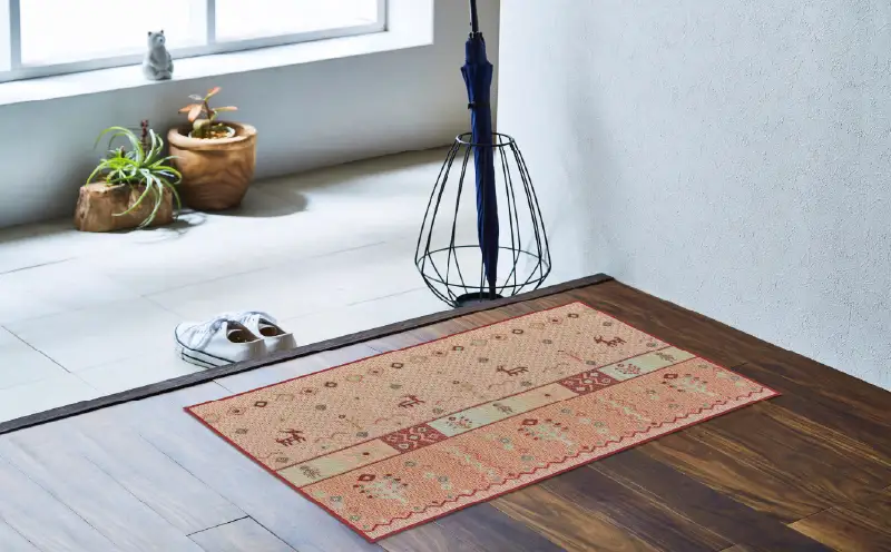 玄関マット 50×80 マット 丈夫 い草 Fミーナ