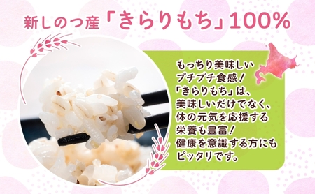 もち麦きらりもち雑穀新しのつ産北海道産もち麦【750g×2袋】【送料無料】