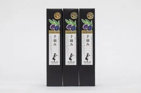 小豆島産 エキストラバージンオリーブオイル〔手摘み〕182g×3本セット