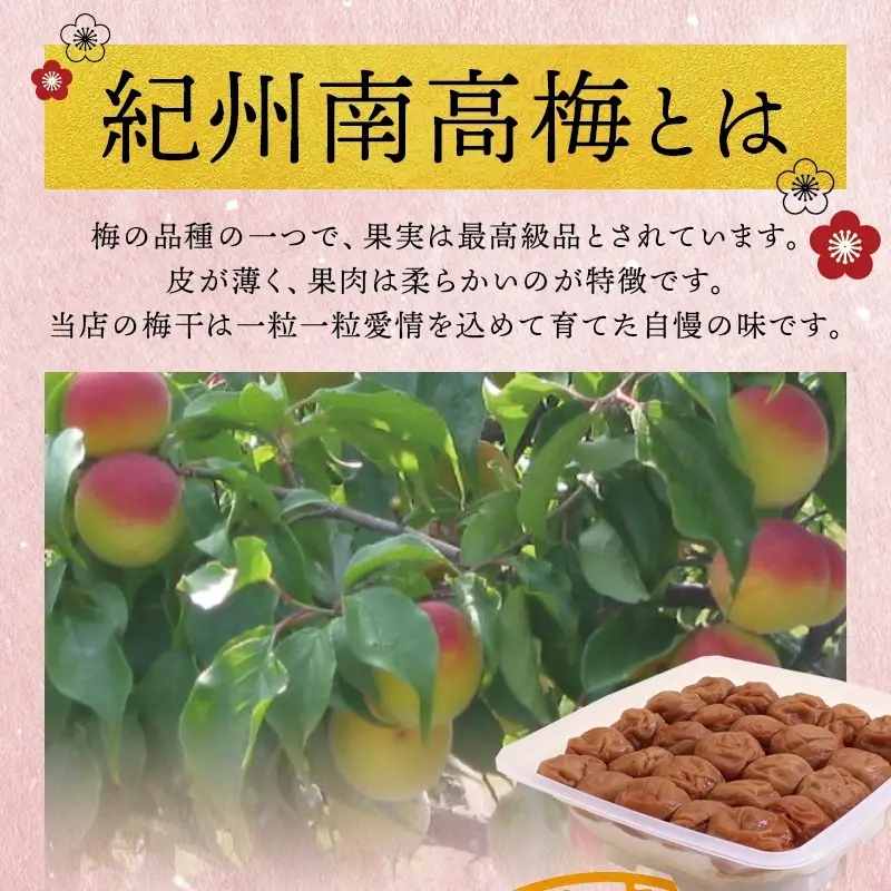 梅干 はちみつ梅干し 1kg【贈答用】【化粧箱タイプ】【inm101C】