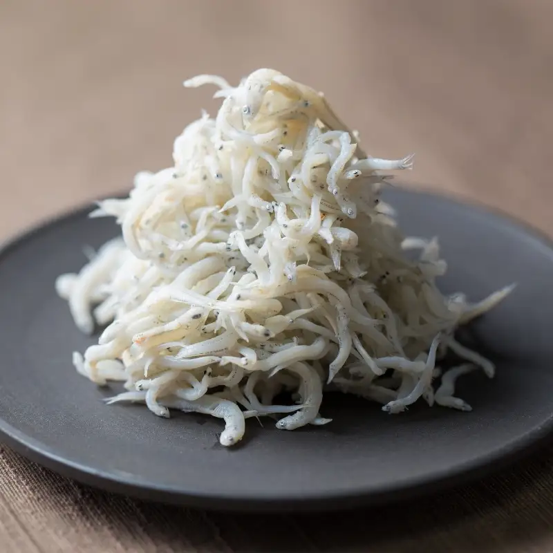 特上茹でたて釜揚げしらす　木箱入り1kg【冷凍】 無添加・無着色 しらす シラス 釜揚げ 冷凍【mar108】