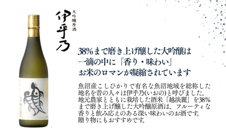 日本酒 伊乎乃 大吟醸酒 720ml｜日本酒