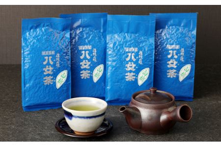 福岡県産 八女茶 100％ 白折茶 くき茶 800g(200g×4袋)