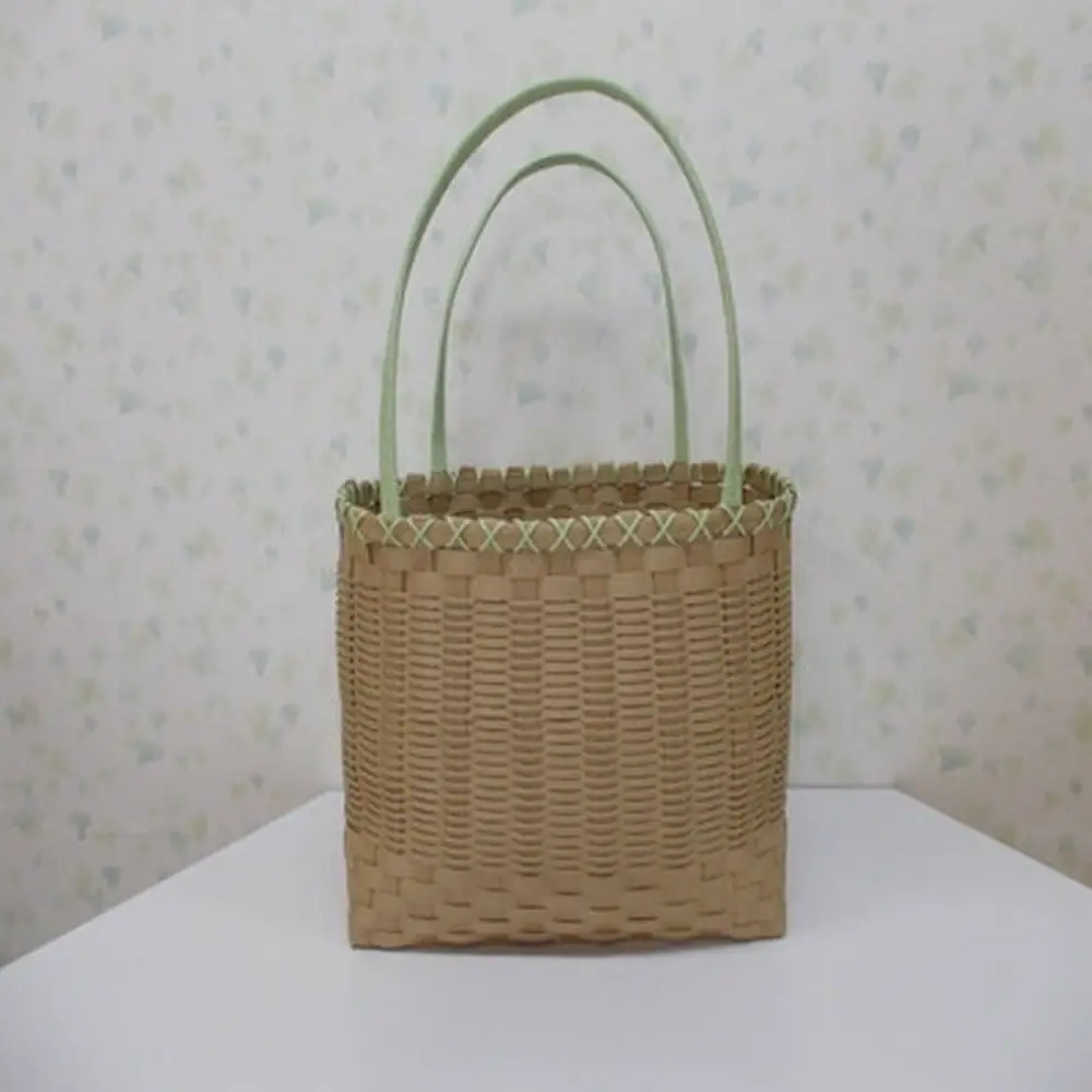 14-52 ショッピングバック3点セット(茶系)