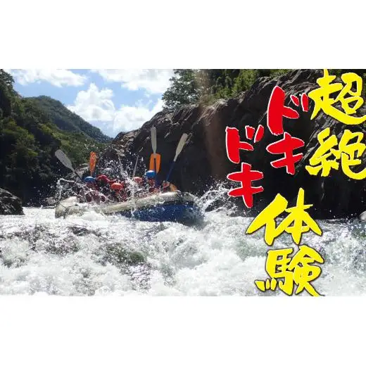 大月桂川ラフティングツアー半日　ペアチケット