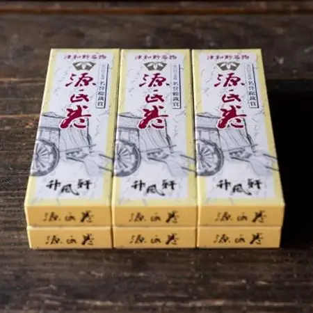 山田竹風軒の津和野銘菓「源氏巻」6本セット【1233487】