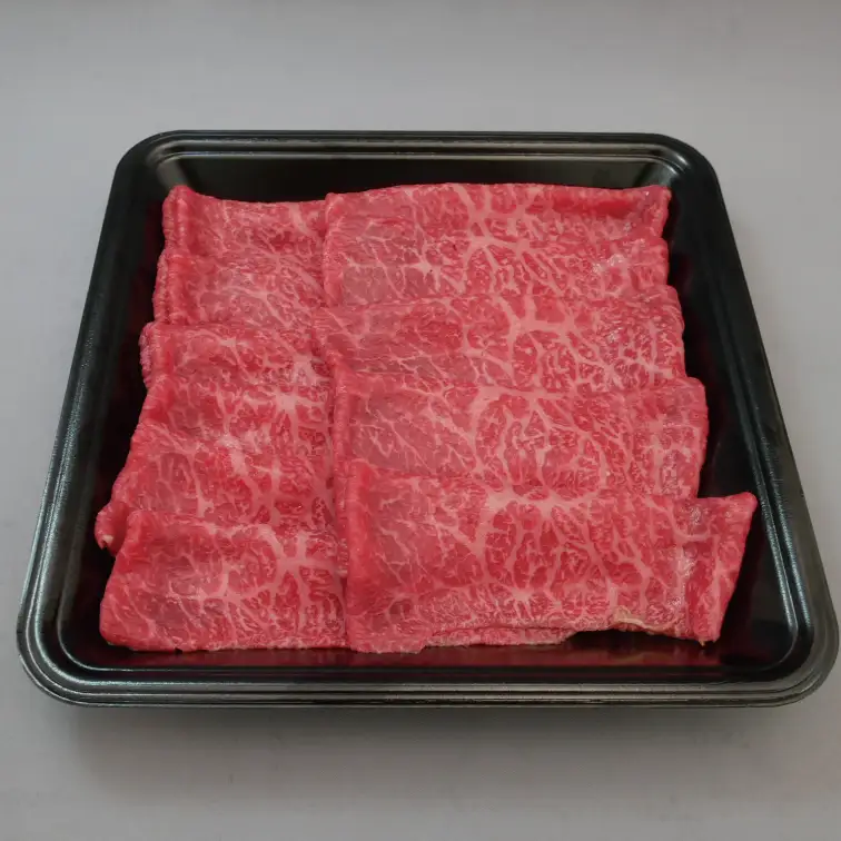 黒毛和牛「常陸牛」モモ又は肩部位 すき焼き用 約400ｇ【ブランド牛 牛肉 黒毛和牛 ひたちぎゅう 良質 霜降り 冷凍 茨城県 阿見町】（03-03）