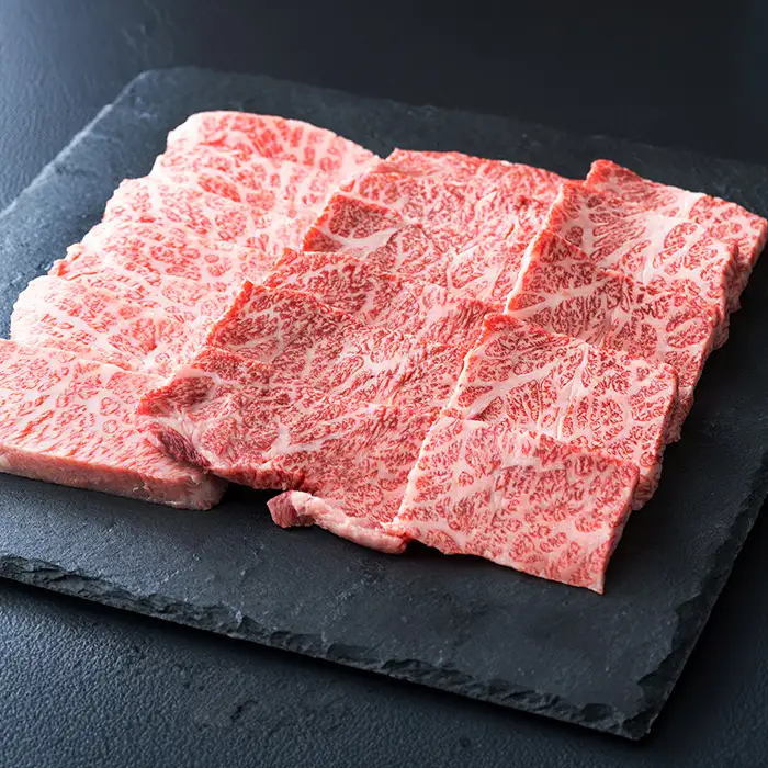 【A-015】大吉商店 近江牛霜降りカルビ焼肉用Ａ 500g［高島屋選定品］