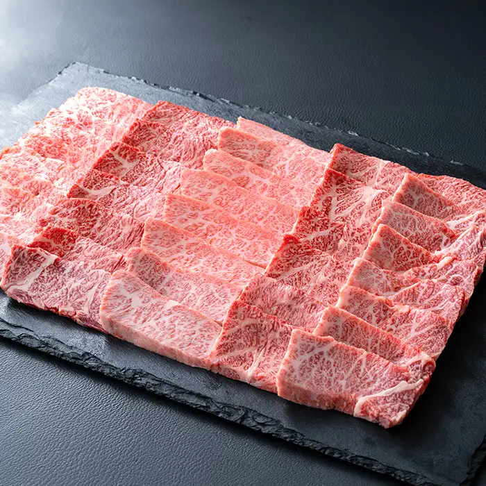 【A-022】大吉商店 近江牛霜降りカルビ焼肉用Ｂ　1kg ［高島屋選定品］