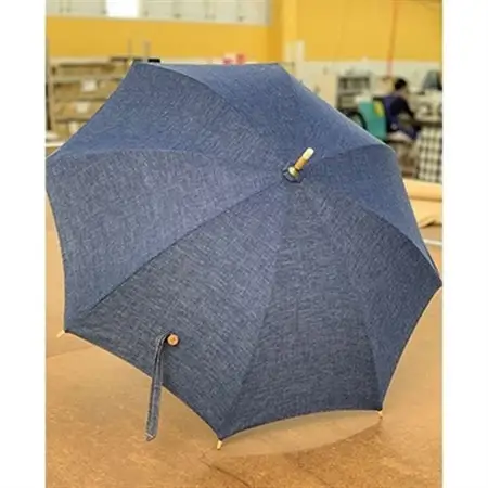 岡山デニムの日傘(インクブルー)_装飾品・工芸品  服飾小物 _【1121261】