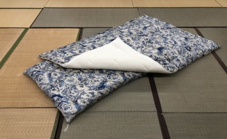 ふとん打ち直し　天然防ダニアロエ加工生地　ミスティ柄　２枚組【CW90W】