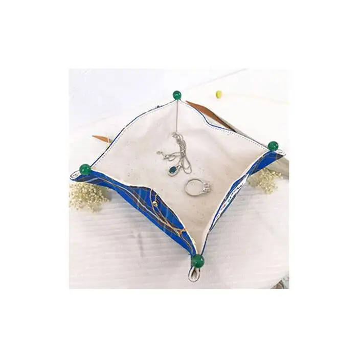 【神戸タータン】小物入れ2点とオリジナルはりねずみアクリルキーホルダー　緑セット